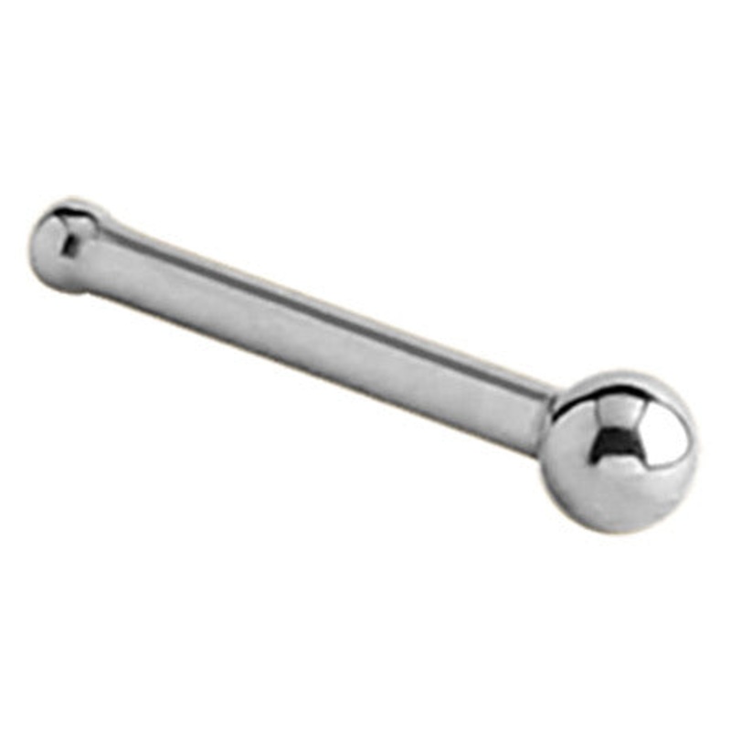 Steel Nose Bone - Ball|0.8mm, 1.8mm