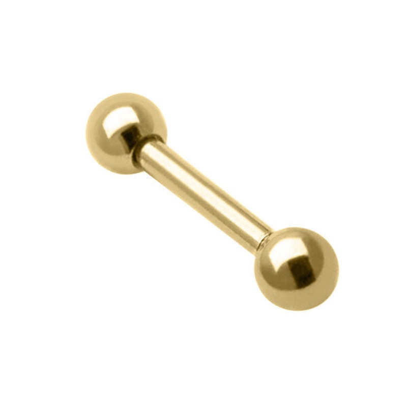 Gold Steel Micro Bar 1.2mm|1.2mm, 6mm, 3mm|1.2mm, 7mm, 3mm|1.2mm, 8mm, 3mm|1.2mm, 9mm, 3mm|1.2mm, 10mm, 3mm
