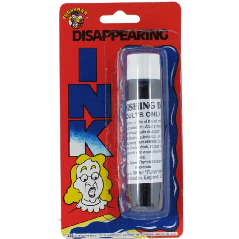 Disappearing Ink - Vanishing