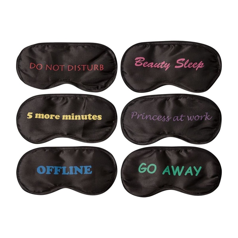 Blackout Blindfold with Slogan
