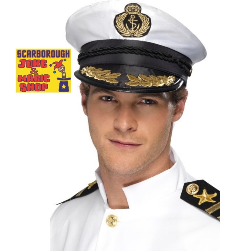 Captain's Hat - Deluxe Black Cap