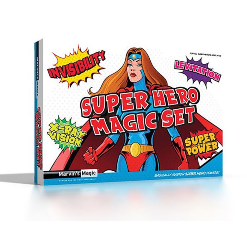 Super Hero Magic Tricks Set Girl