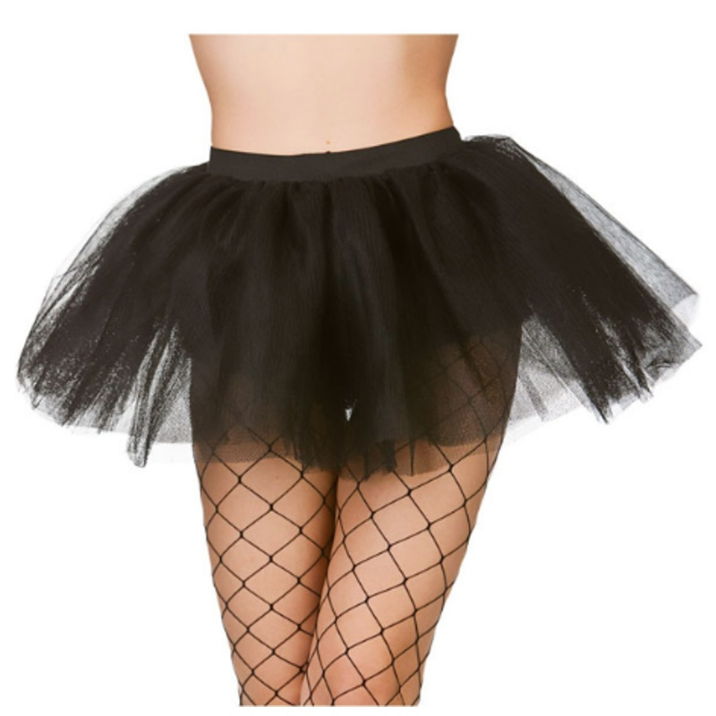 3 Layer Tutu|Black|White