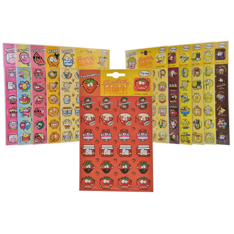 Scratch N' Sniff Stickers