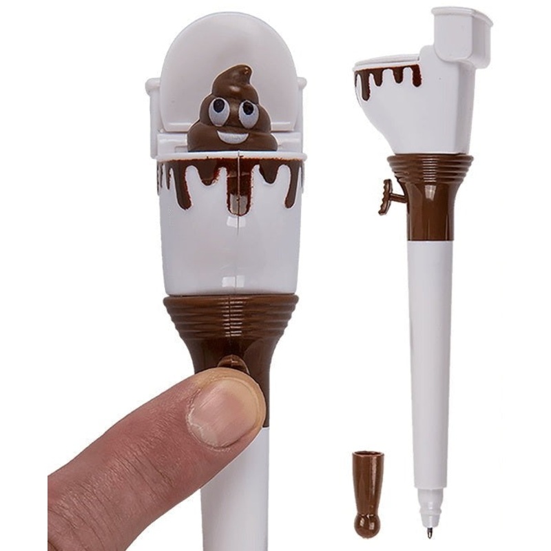 Pop Up Poo In Toilet Pen