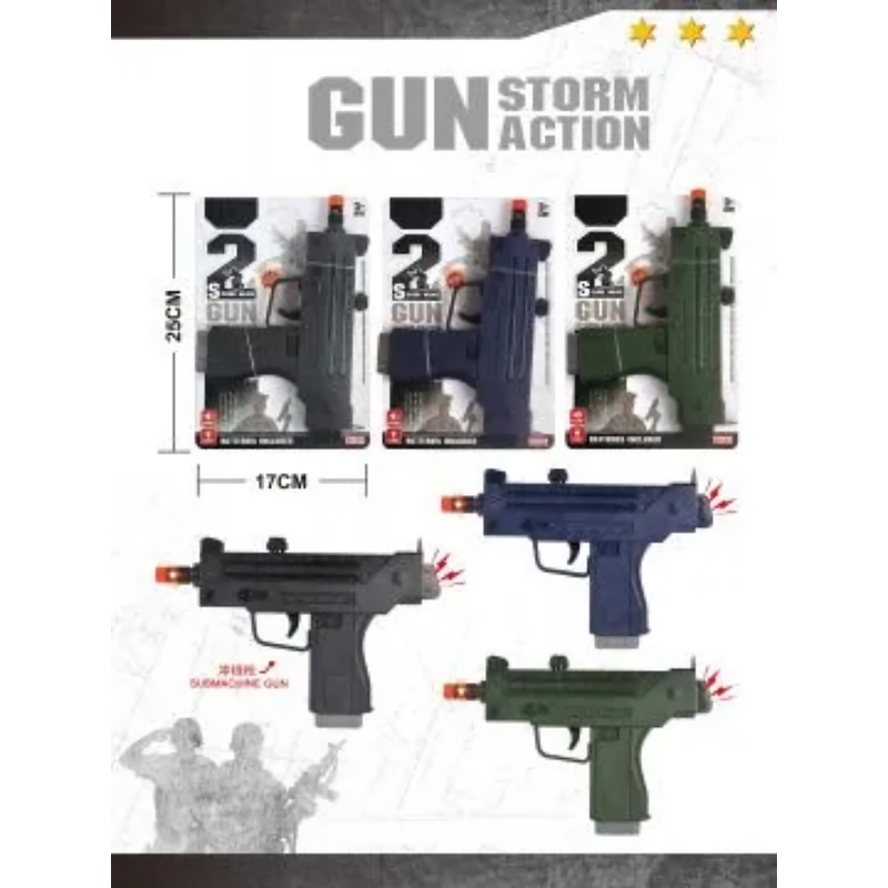Storm Action Gun - Uzi 9mm Style