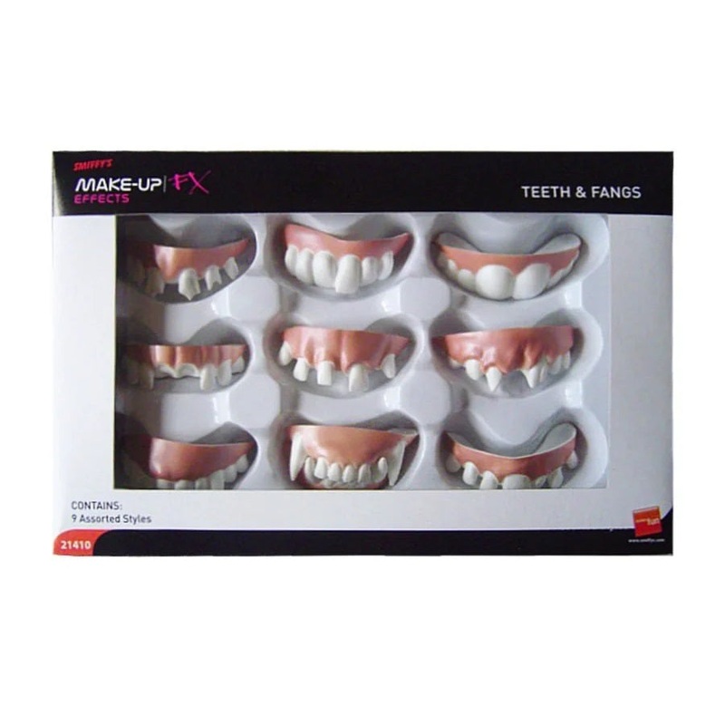 Assorted Teeth & Fangs (9 Pack)