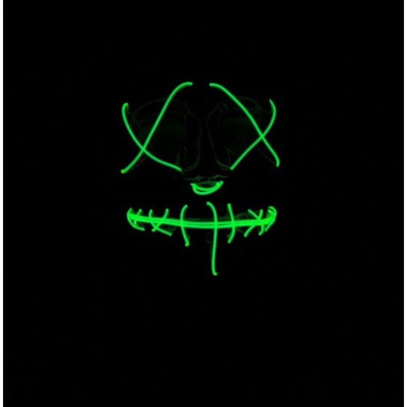LED Light Up Mask ~ Purge Style