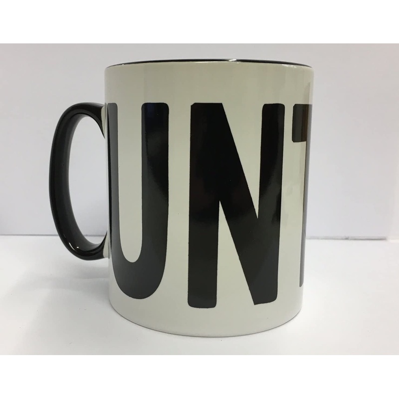 Rude C UNT Mug CUNT BLACK