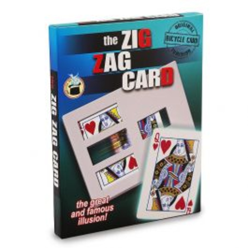 Zig Zag Bicycle Playing Card