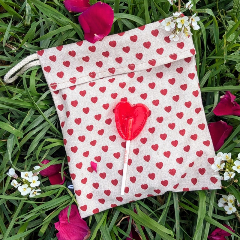 BOLSA DE TELA|San Valentn|Sakura