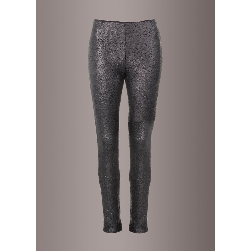 North Star Black Sequin Sparkling Skinny Pants