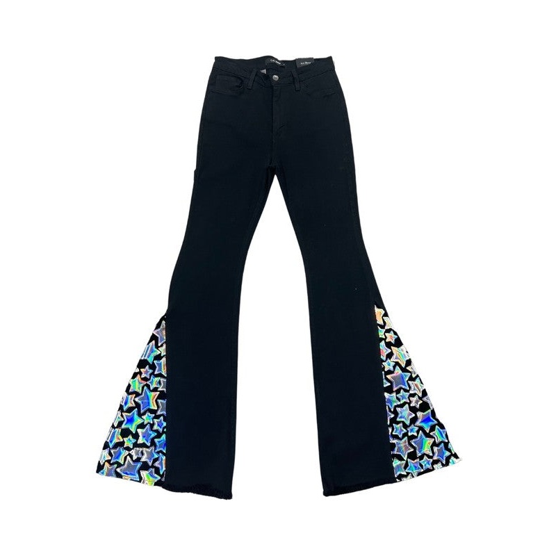 Star Struck Bell Bottom Jean - inseam 32