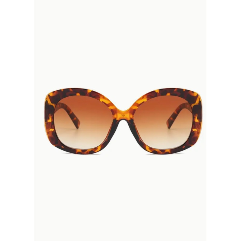 Girls Of Summer Leopard Blocks Sunglasses