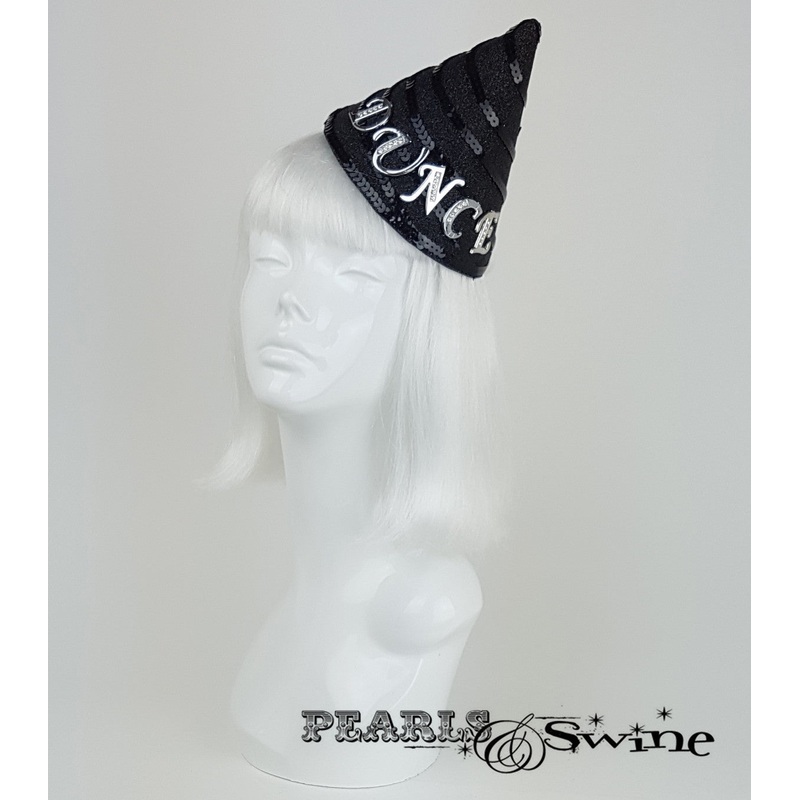 Dunce Hat Fascinator Naughty but Nice