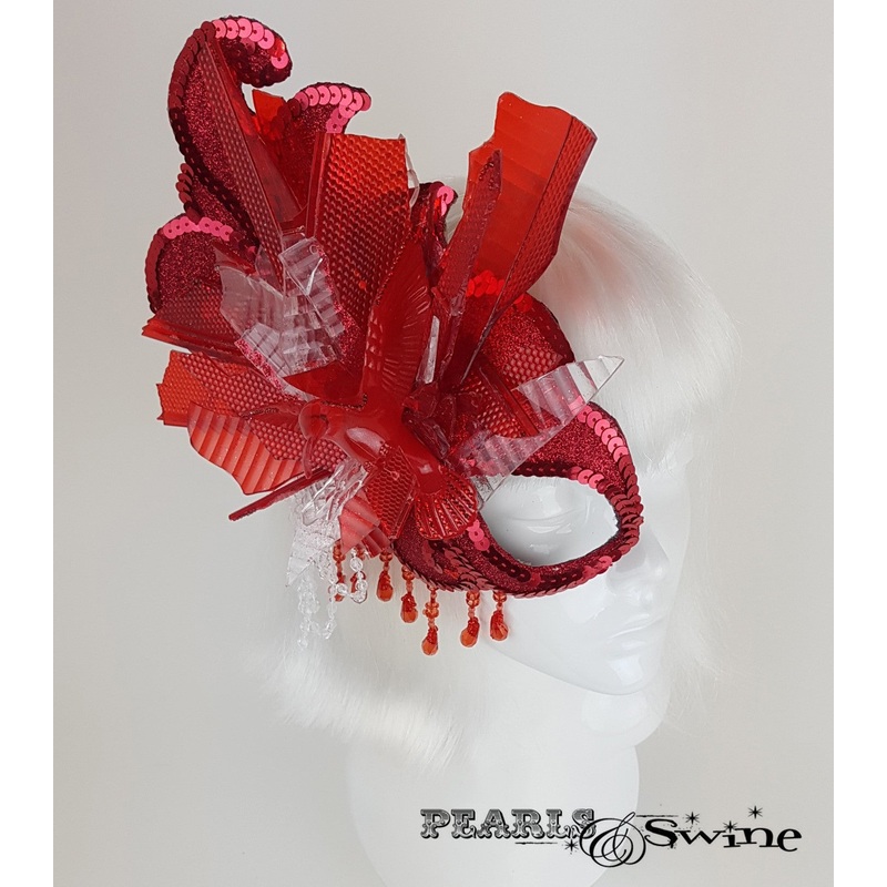 Half Mask Fascinator Crash|Priority: Shipped 3-7 Days