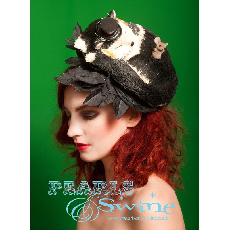 Sleeping Cat Headpiece Sweet Dreams