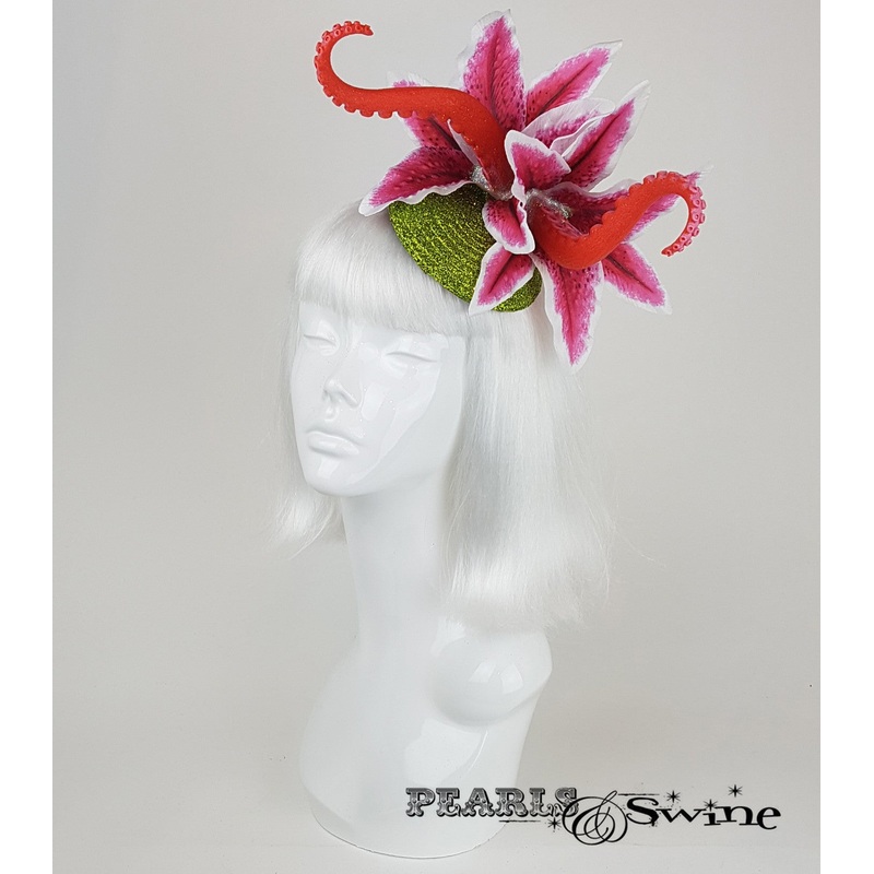 Tentacle Flower Fascinator Lurk
