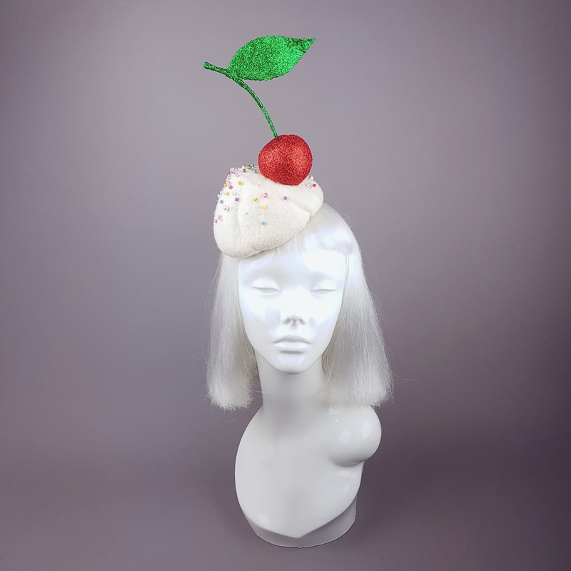 Ice Cream with a Cherry on Top Hat Pretty Please