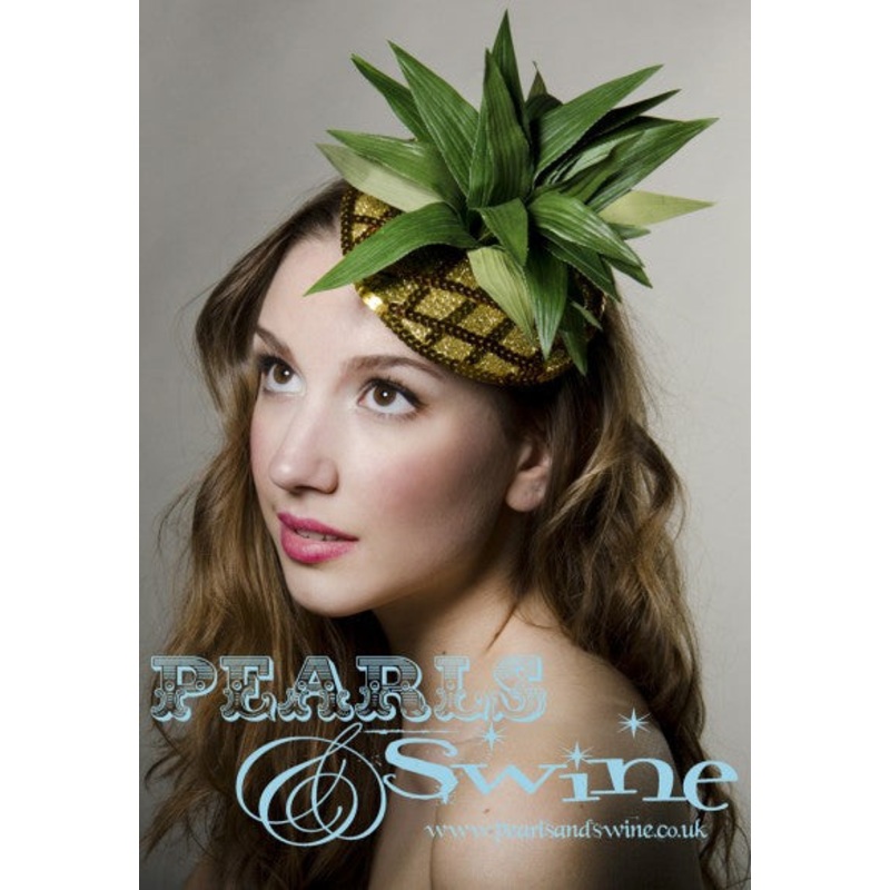 Pineapple Fascinator Pia Colada