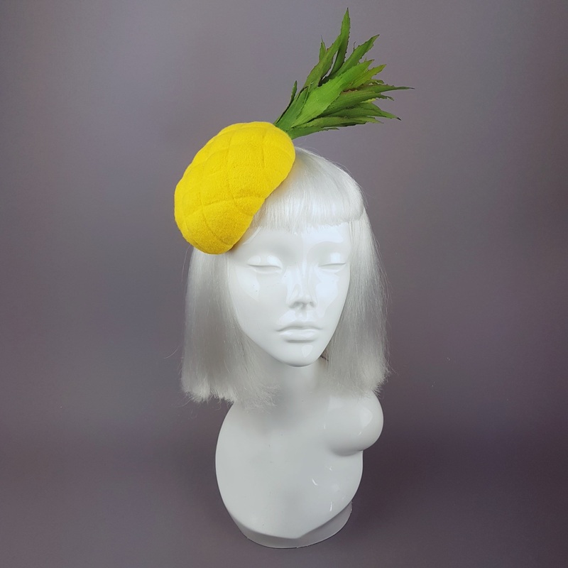 Sweet & Sour Unique Yellow Pineapple Hat