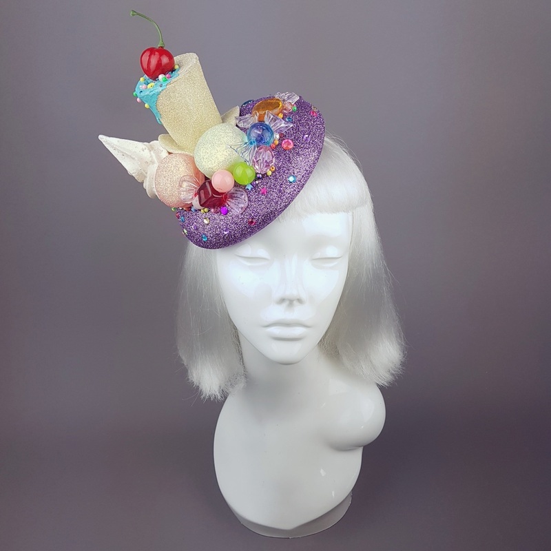 Dlicieux Glitter Cake Candy Hat