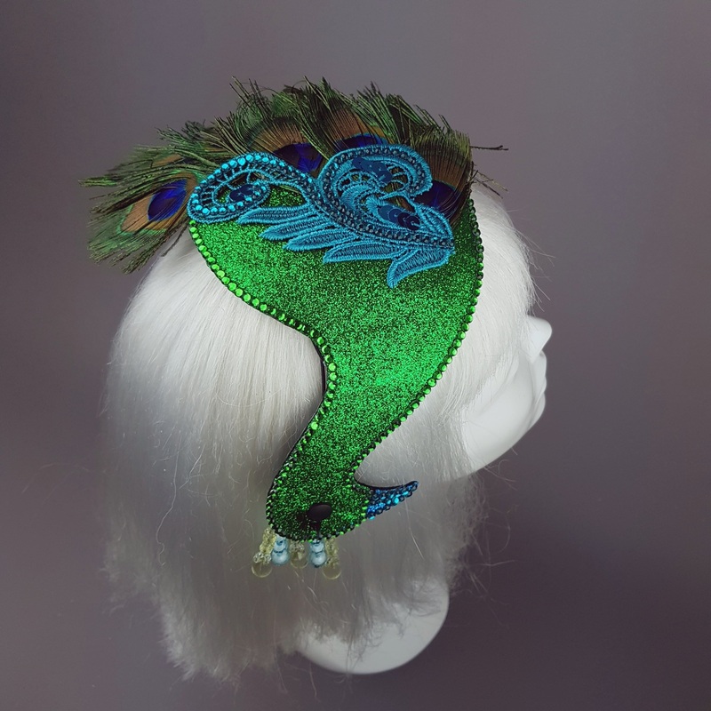 Mayura Vintage Style Peacock Hat