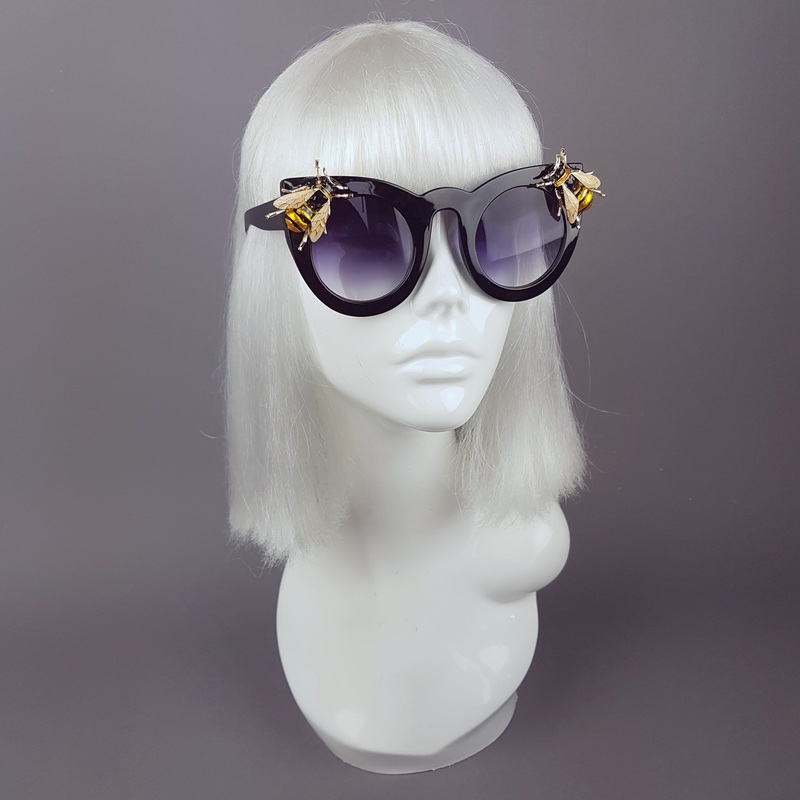 Buzz Black Yellow Bee Sunglasses