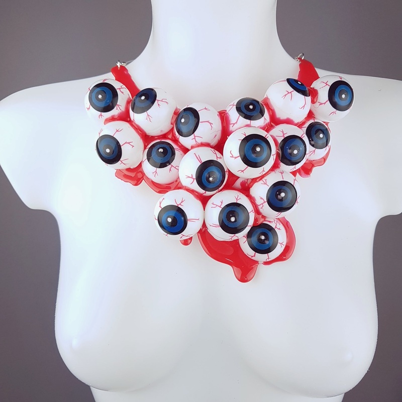 Eye See You Eyeball Neckpiece