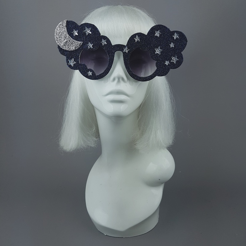 Bewitch Glitter Moon, Stars & Cloud Sunglasses