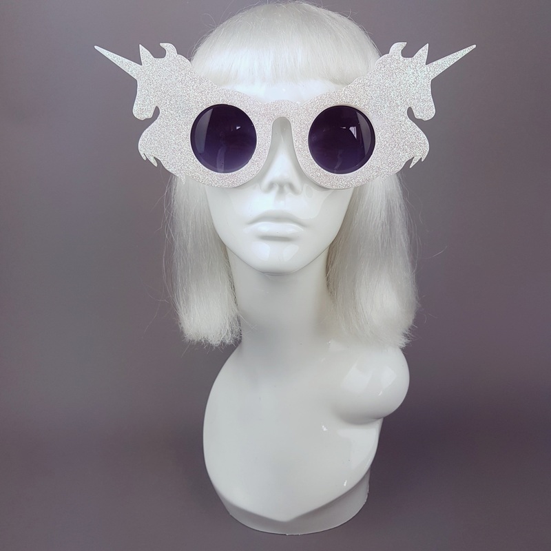 The Colour of Magic Iridescent Glitter Unicorn Sunglasses