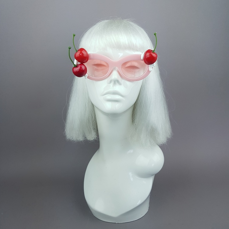 Cheriko Cherries & Cream Pink Sunglasses