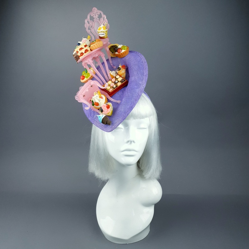 Frivolit Marie Antoinette Inspired Cake Party Fascinator Hat