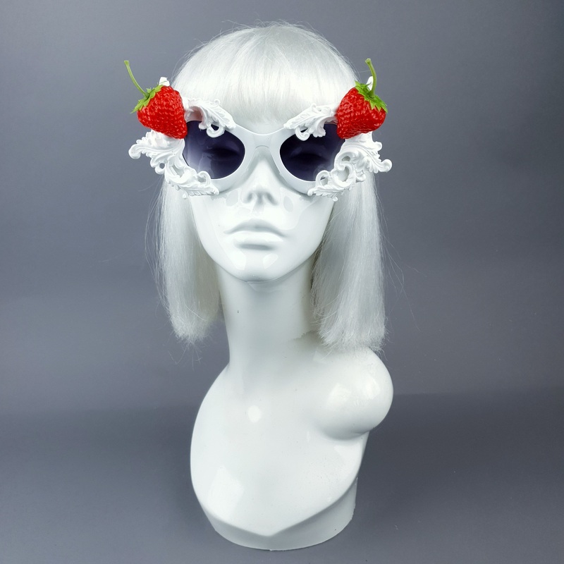 Sahne Strawberries & Cream Filigree Sunglasses