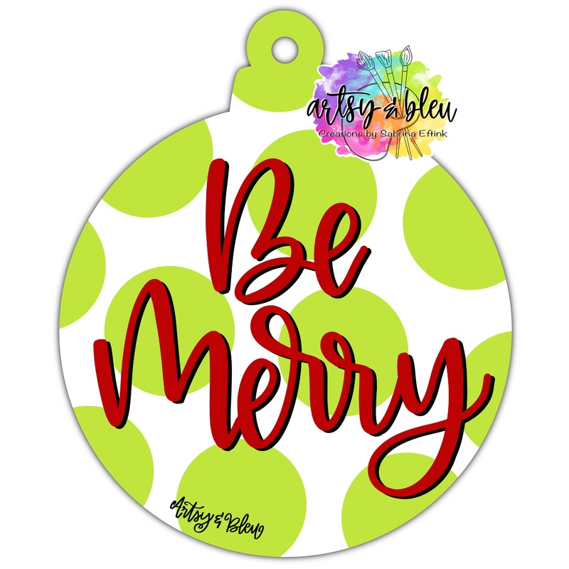 ABL Be Merry Ornament|Default Title