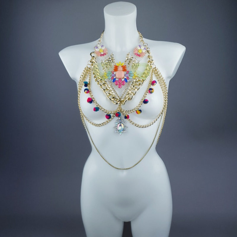 Cera Colourful Upcycled Body Jewellery