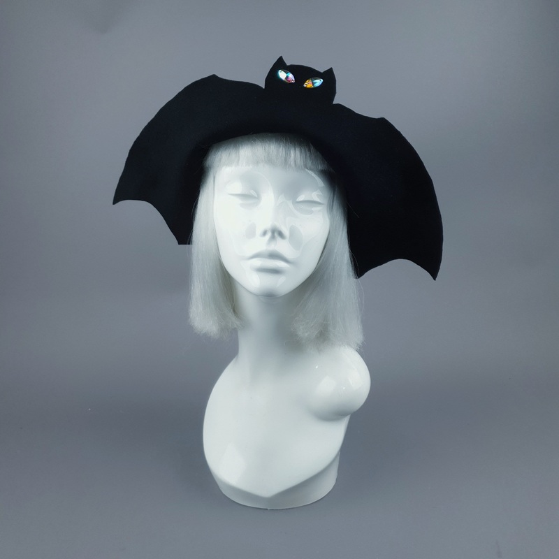 Gotham Black Bat Hat