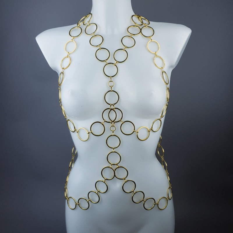 Sogo Gold Ring Jewellery Harness