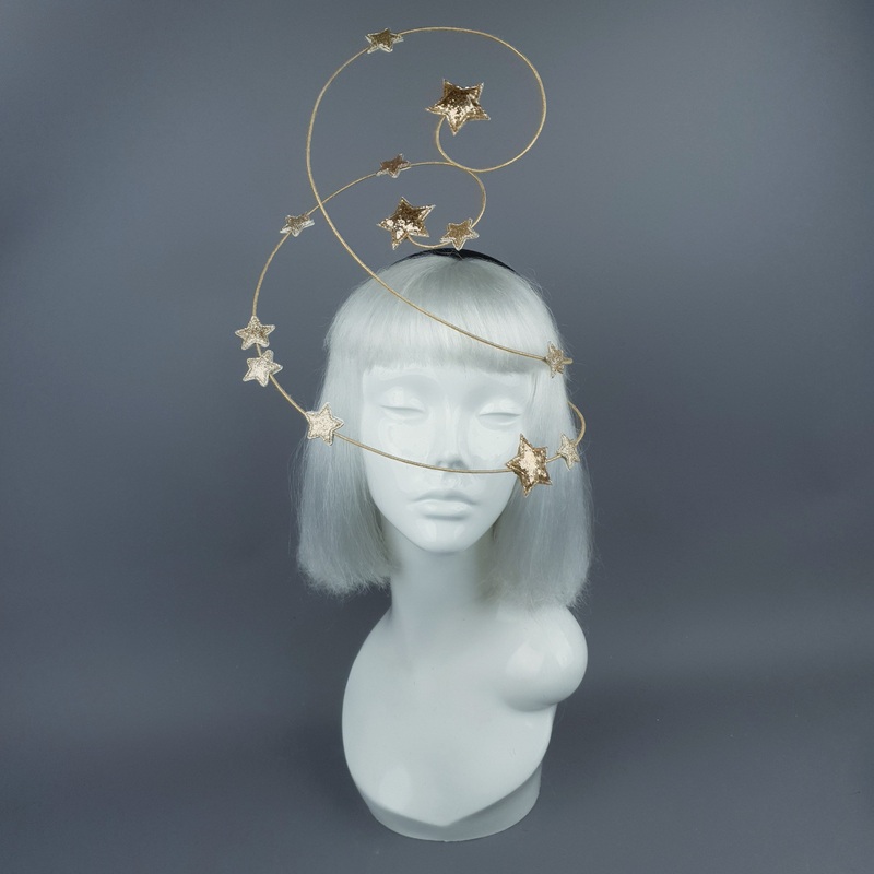 Ziegfeld Gold Stars Headband