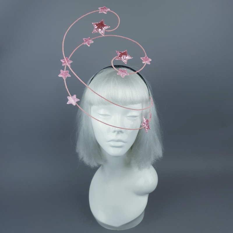 Ziegfeld Pink Stars Headband