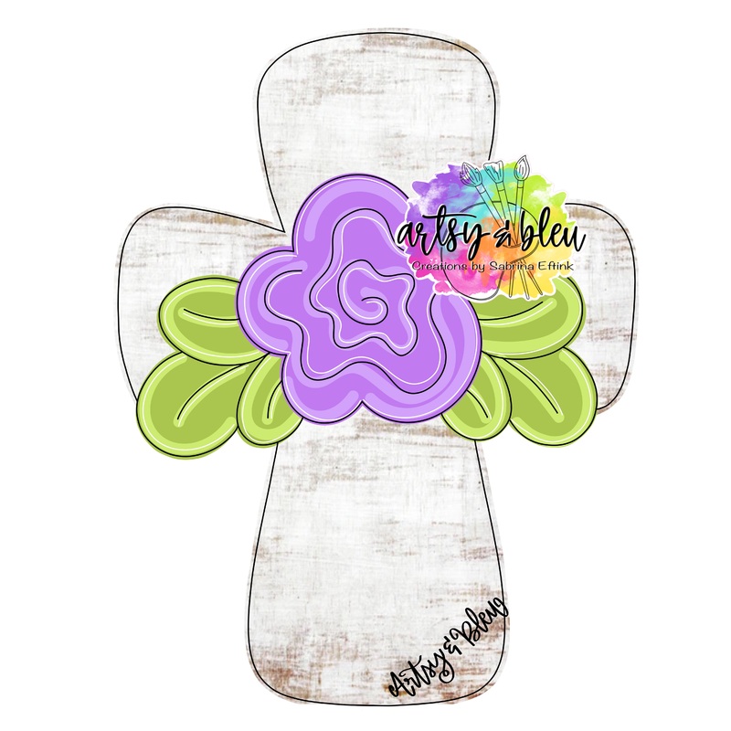 ABL Cross with Flower|Default Title