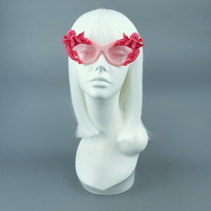 Adora Pink Cherub & Filigree Sunglasses