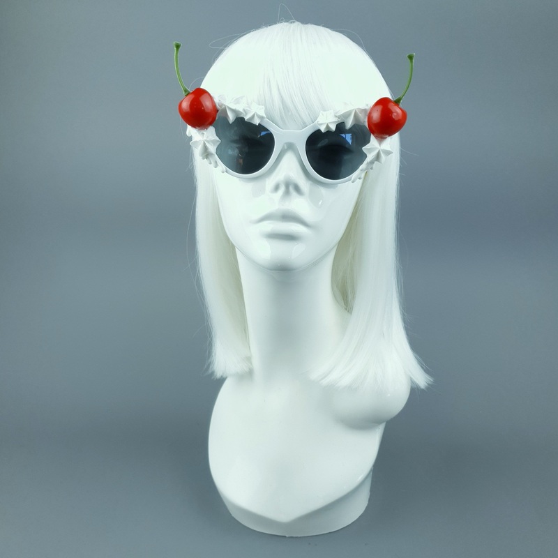 Bimi White Frosting Icing Cherry Sunglasses