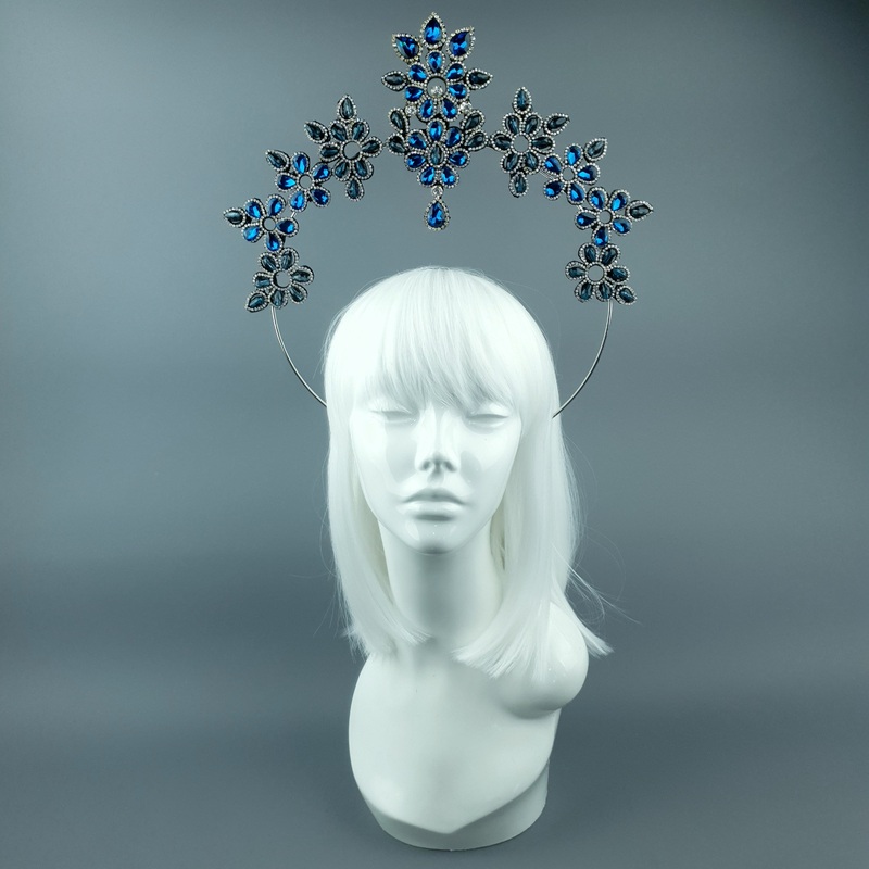 Blue Diamante Jewel Halo 70