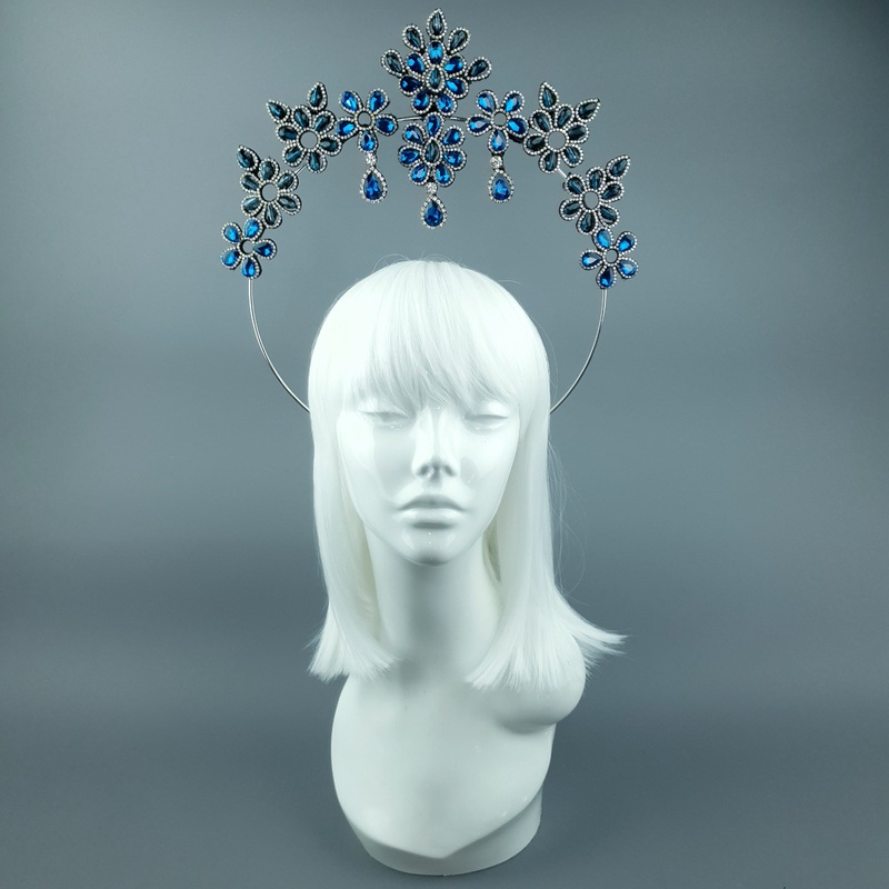 Blue Diamante Jewel Halo 78