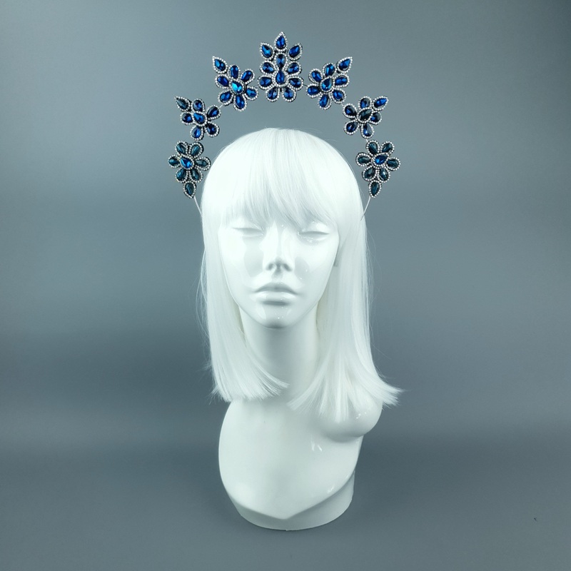 Blue Diamante Jewel Halo 92