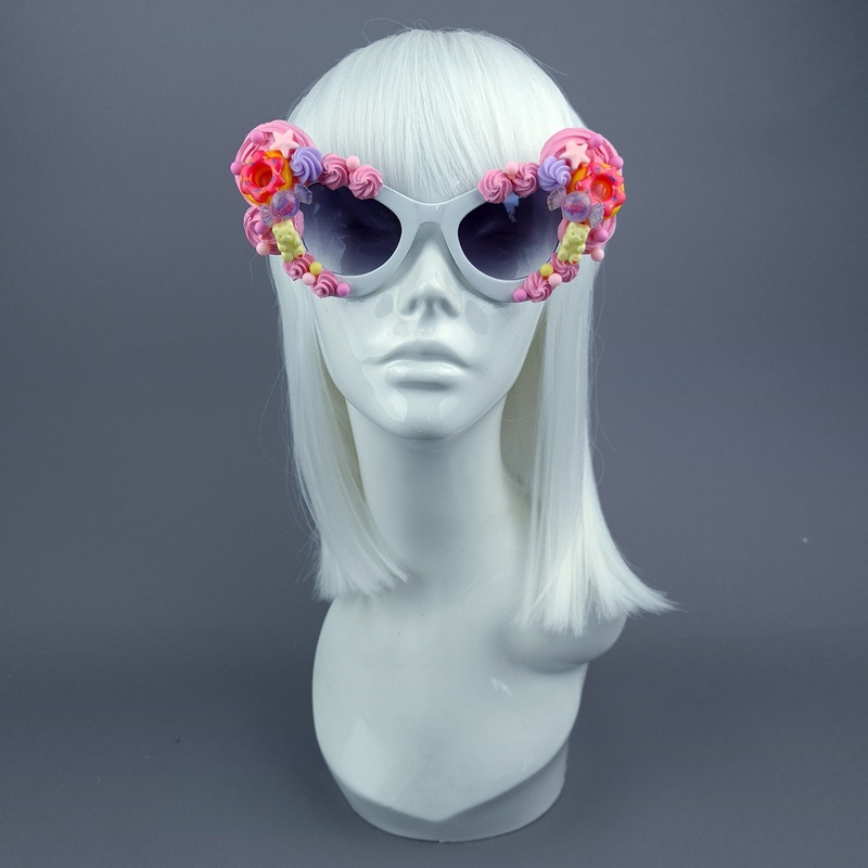 Kuku Pink Candy Sweets Sunglasses