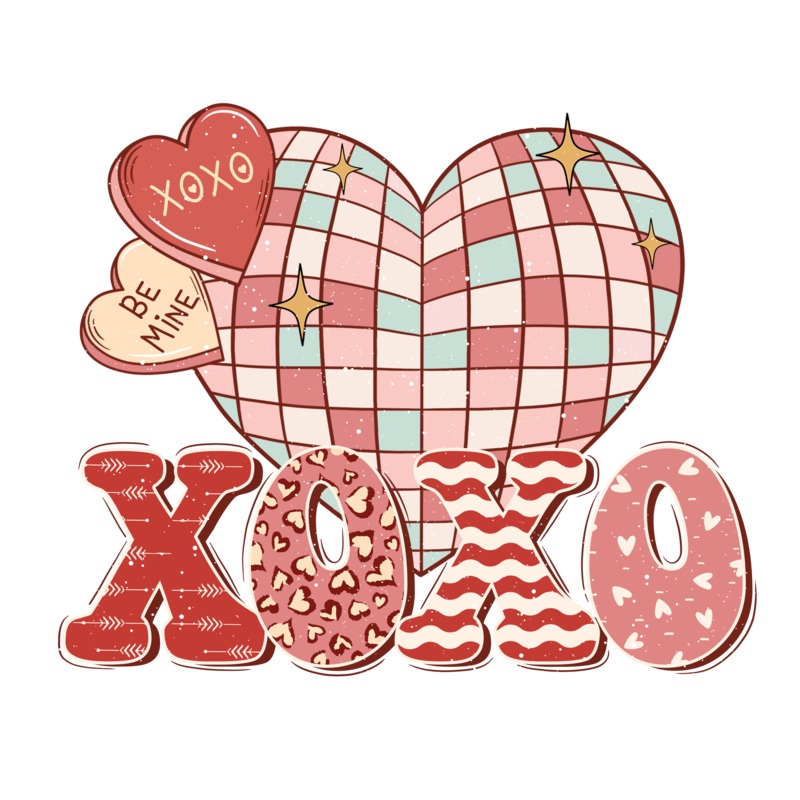 XOXO Disco Heart|Default Title