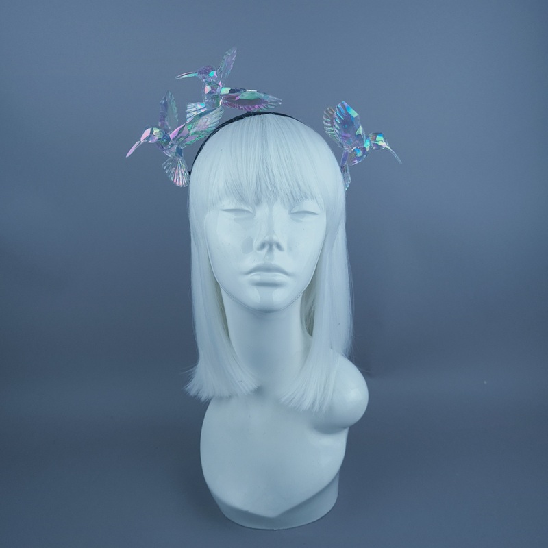 Bellamy Rainbow Hummingbirds Headband