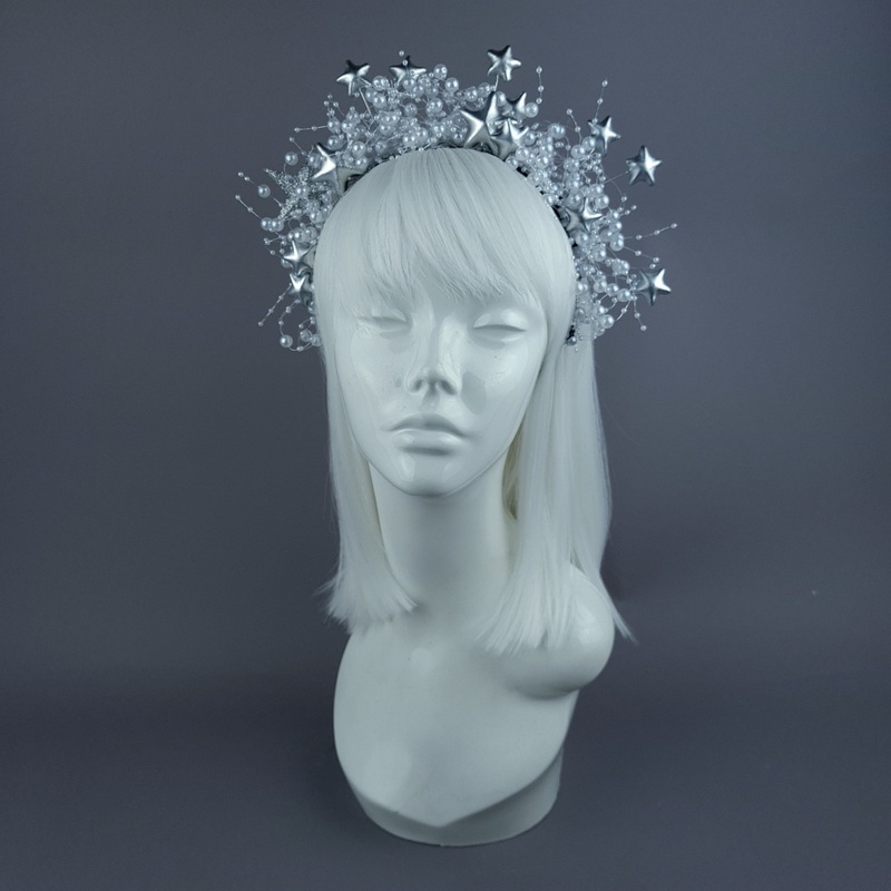 Eira Pearl Bead & Star Halo